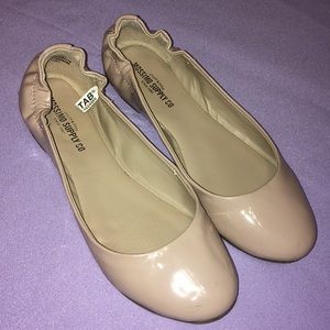 Blush Patent Ballet Flats